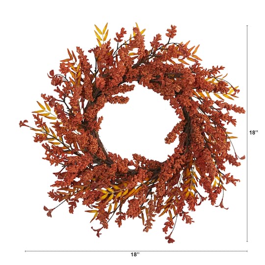 18" Harvest Berry Wreath